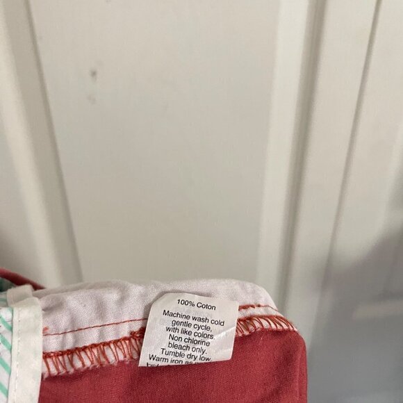 J. Crew Womens Pink Mid Rise Pockets Cotton Broken In Chino Shorts Size 4 - Picture 6 of 8